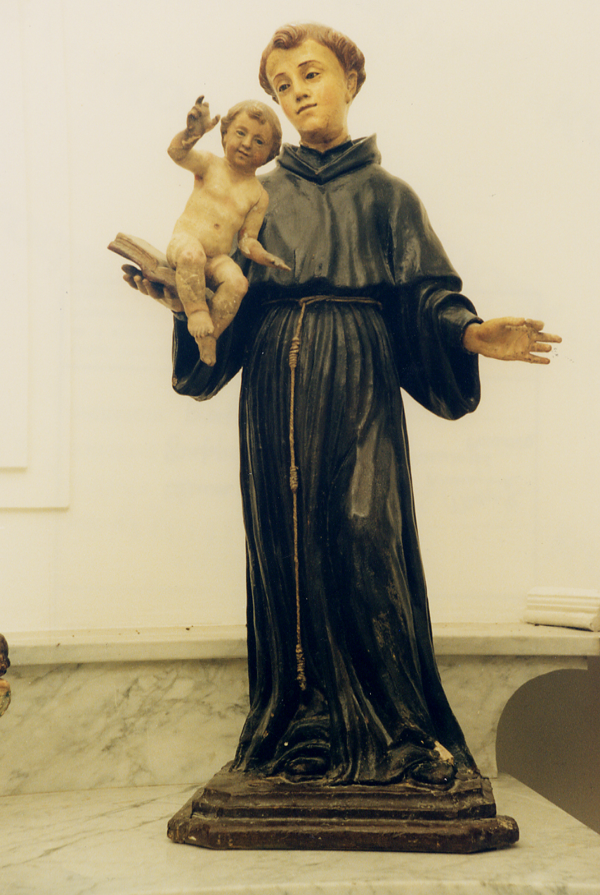 Sant'Antonio di Padova (statua) - ambito abruzzese (sec. XVIII)