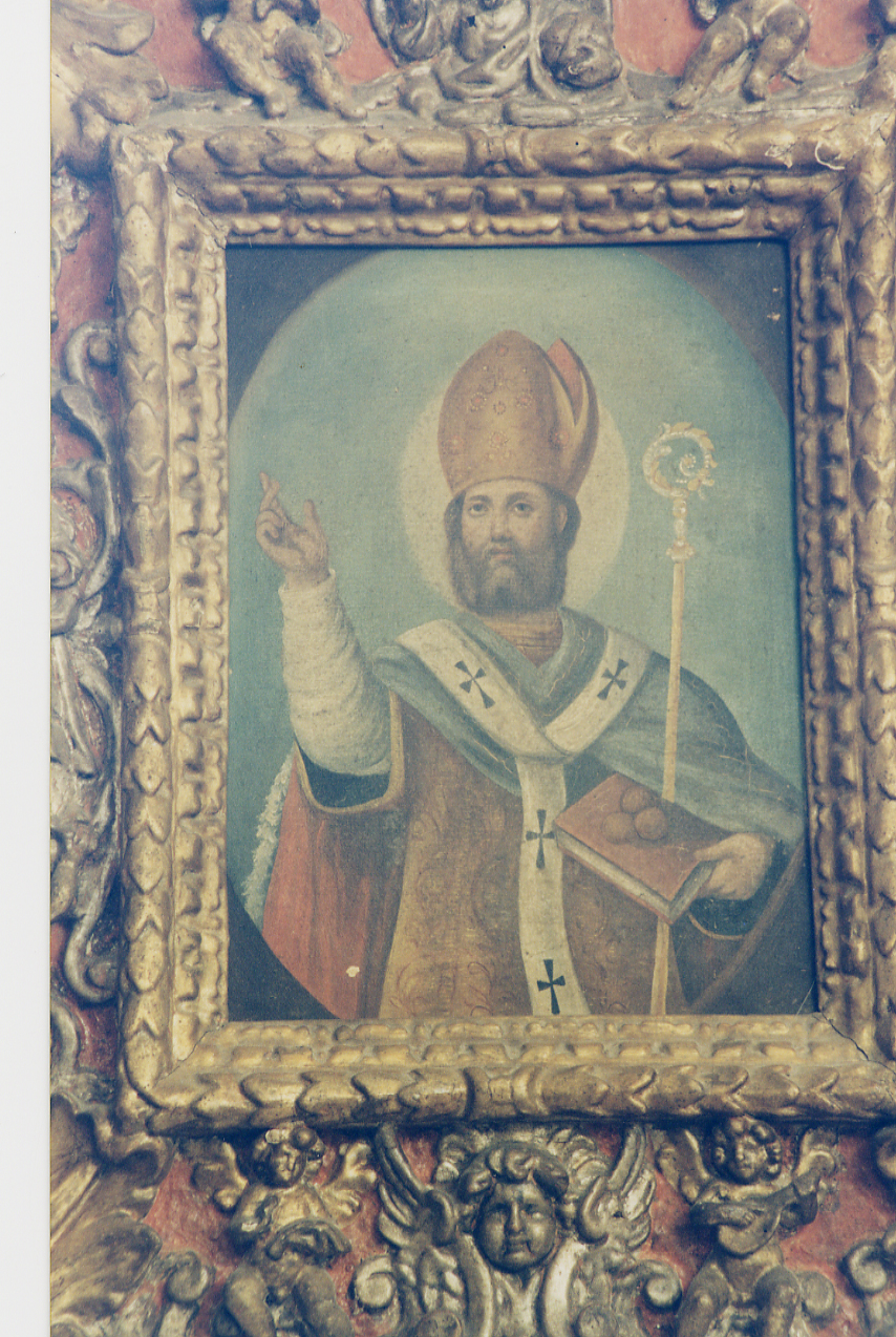 San Nicola di Bari (dipinto) - ambito abruzzese (sec. XVII)