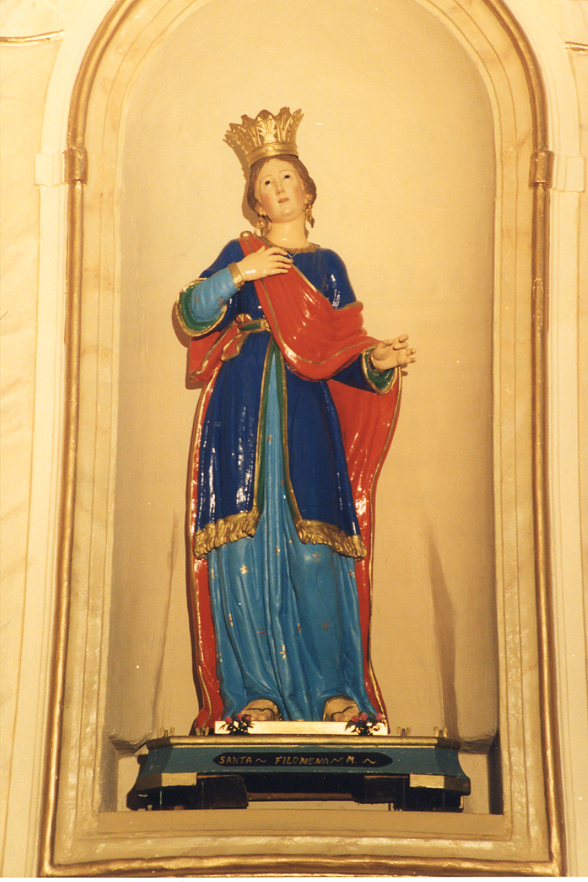 Santa Filomena (statua) - ambito abruzzese (metà sec. XIX)