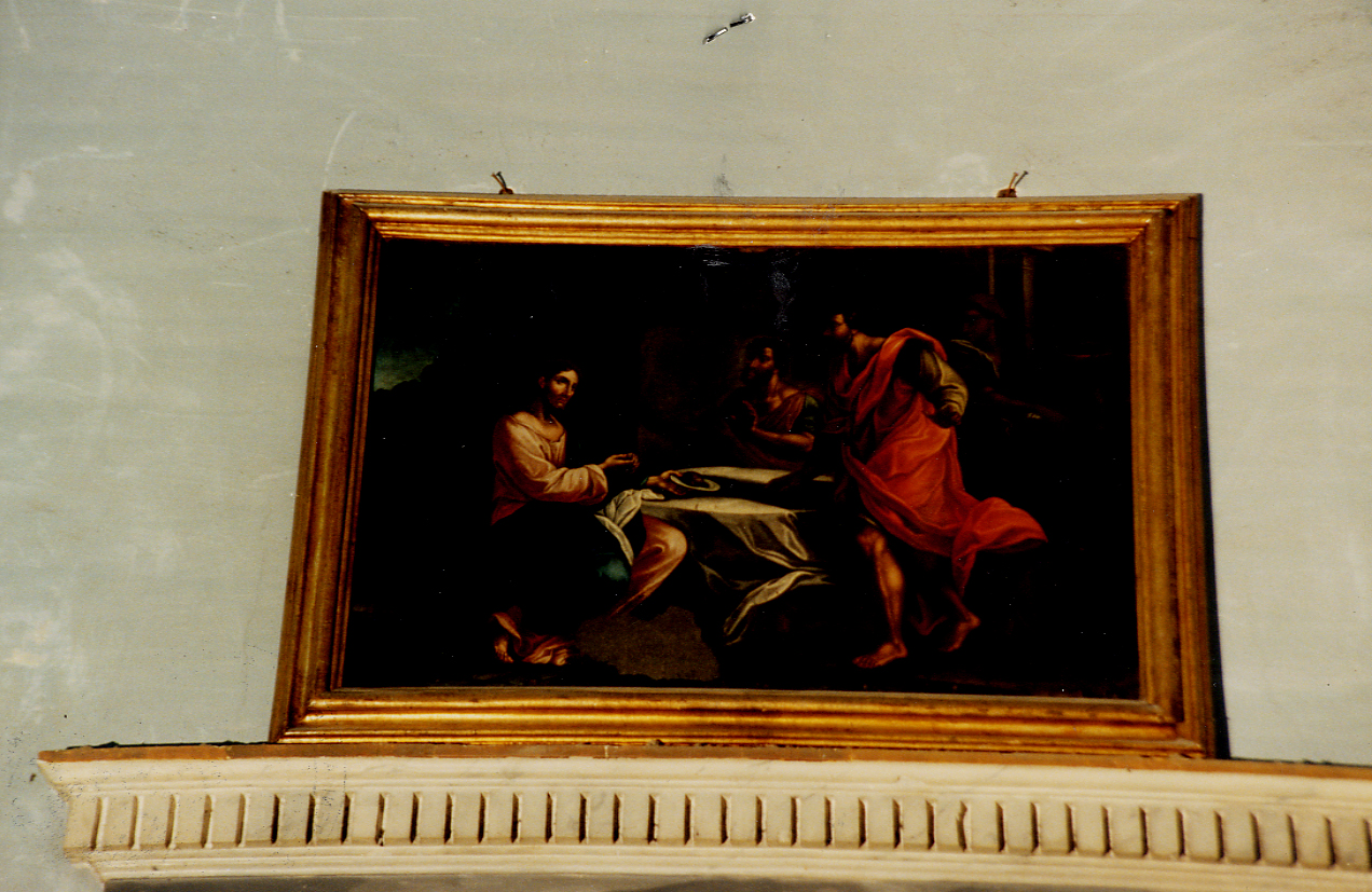 Cena ad Emmaus (dipinto) - bottega romana (sec. XVIII)