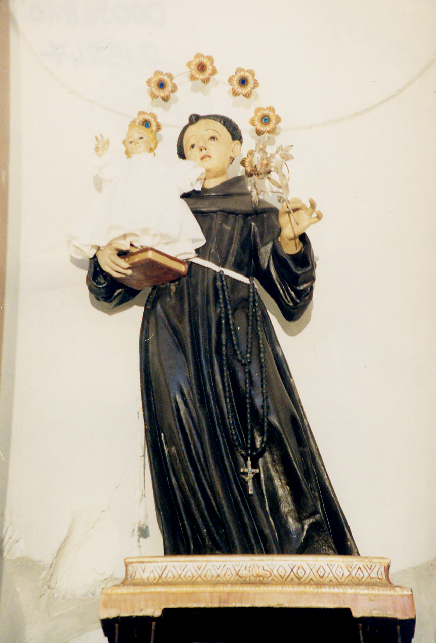 Sant'Antonio da Padova (statua) - ambito abruzzese (fine sec. XVIII)