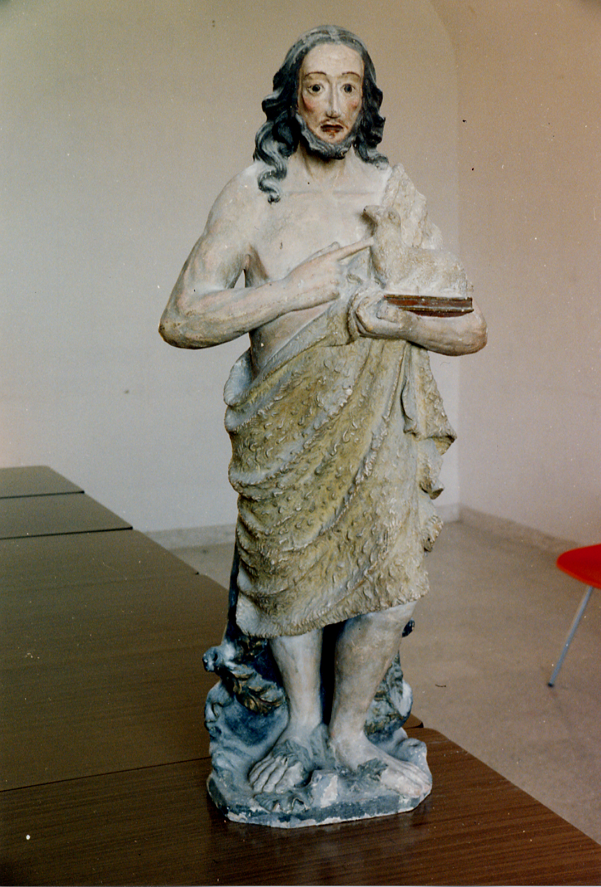 San Giovanni Battista (statua) - ambito abruzzese (fine/inizio secc. XVIII/ XIX)