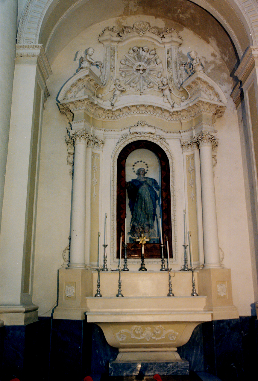 colomba dello Spirito Santo (dossale) di Fagnani Giovanni (secc. XVIII/ XIX)