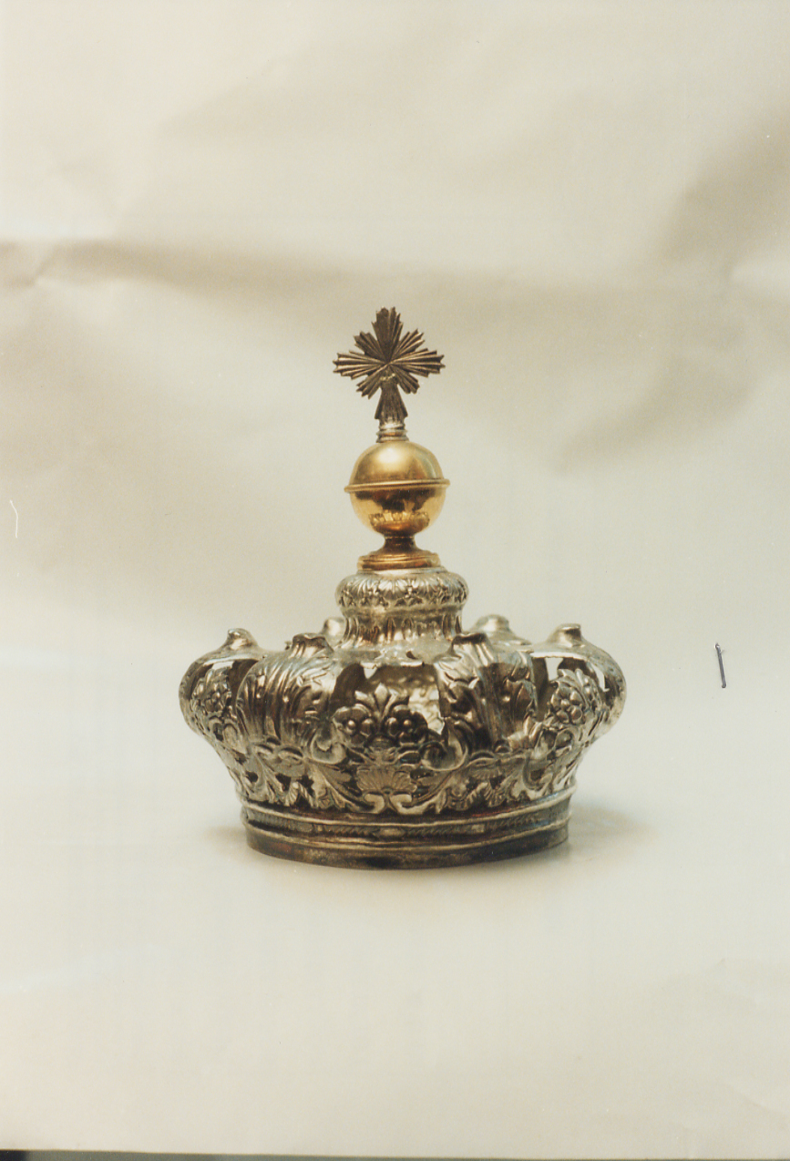 corona da statua - ambito abruzzese (sec. XIX)