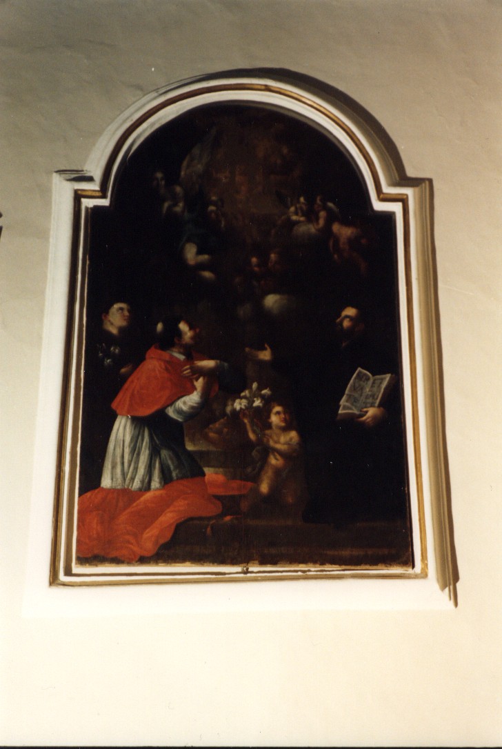 Gloria di Santi (dipinto) - bottega romana (fine/inizio secc. XVII/ XVIII)