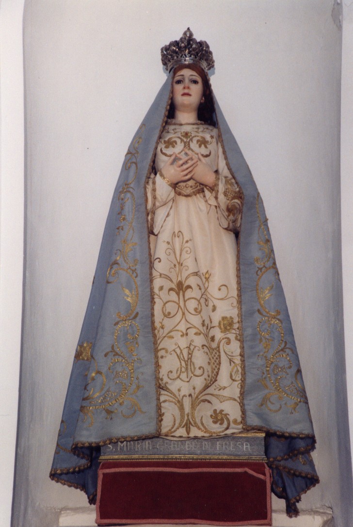 Madonna del Carmelo (manichino) - ambito abruzzese (inizio sec. XIX)