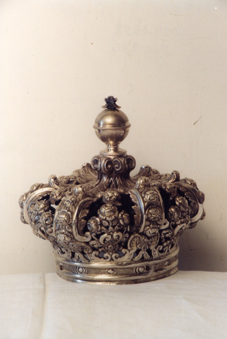 corona da statua - bottega napoletana (inizio sec. XIX)