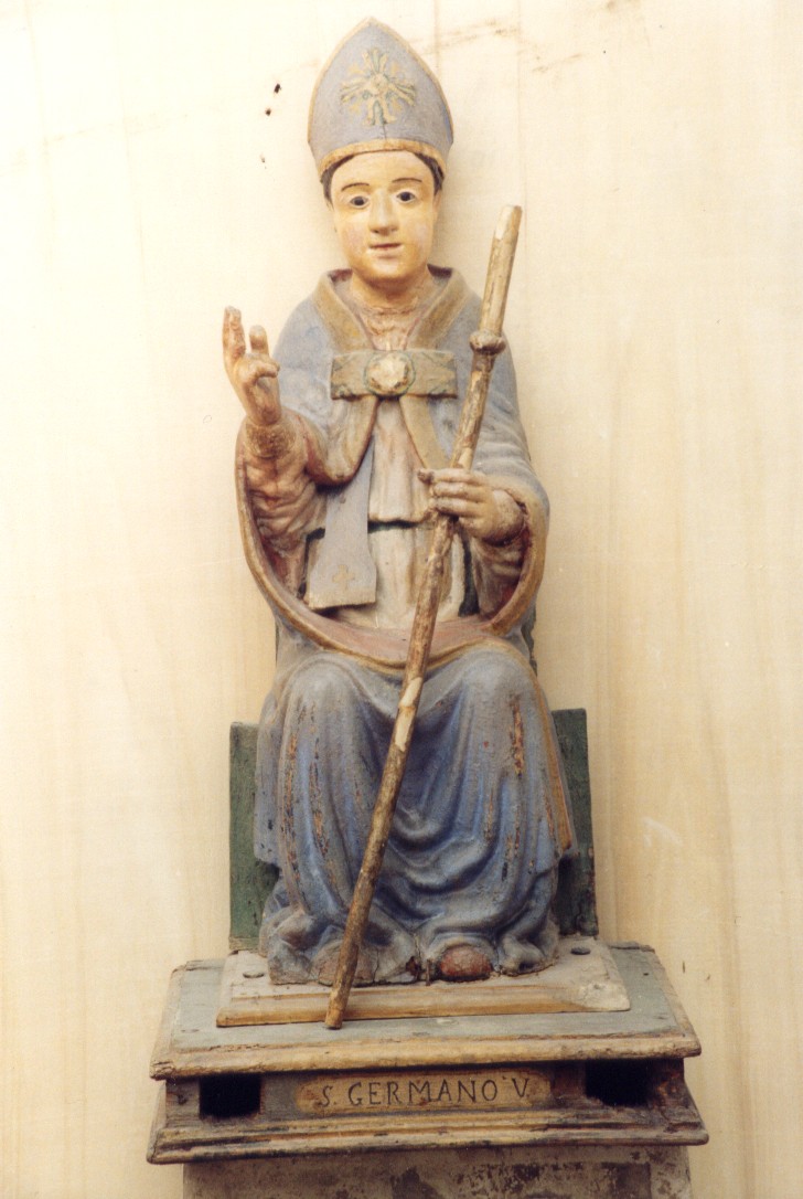 San Germano (statua) - ambito abruzzese (fine/inizio secc. XIV/ XV)