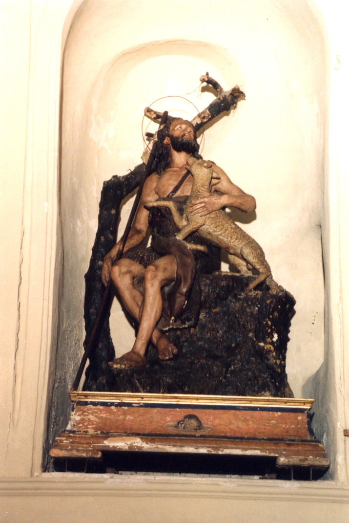 San Giovanni Battista (statua) - ambito abruzzese (inizio sec. XIX)