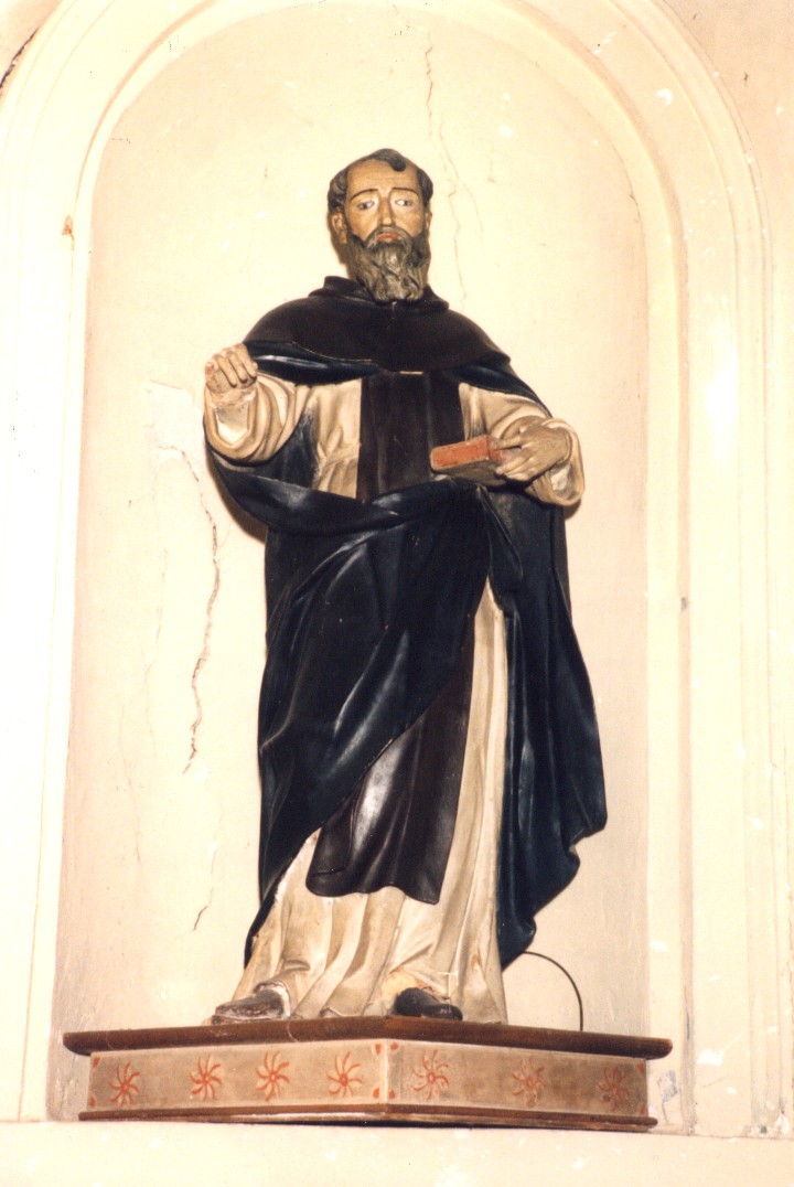 San Domenico (statua) - ambito abruzzese (sec. XIX)