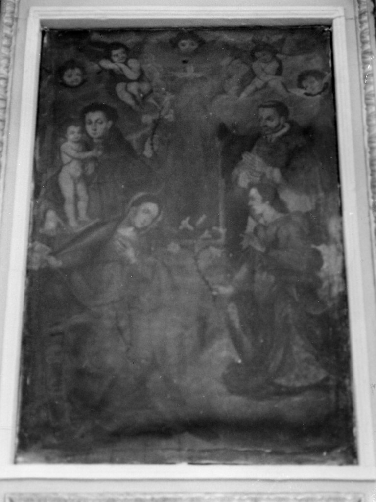 Annunciazione con Santi (dipinto) - ambito Italia centrale (sec. XVII)