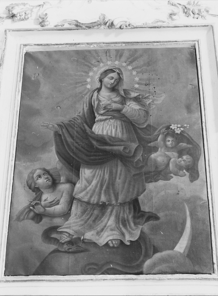 Madonna ed angeli (dipinto) - ambito Italia centrale (inizio sec. XX)