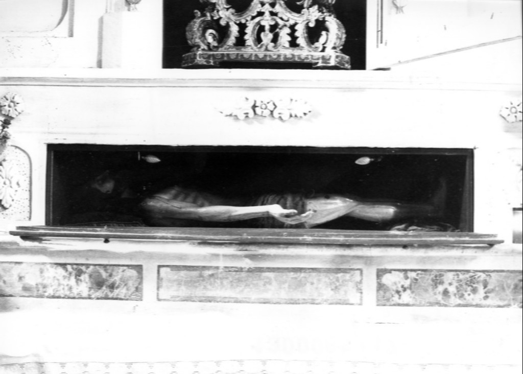 Cristo Morto (statua) - ambito leccese (seconda metà sec. XIX)
