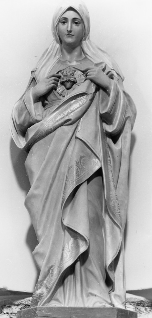 Sacro Cuore di Maria (scultura) - ambito Italia centrale (sec. XIX)