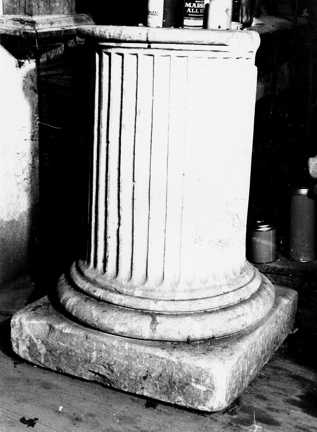 colonna dorica - ambito Italia centrale (sec. XVI)