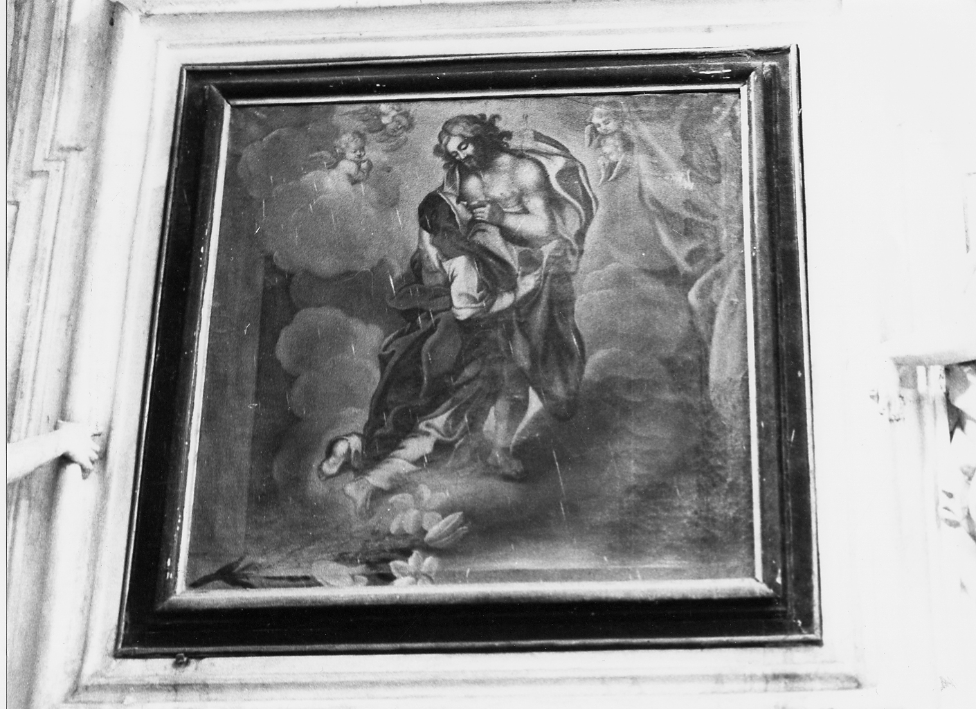 SANTA CATERINA DA SIENA TOCCA LE PIAGHE DI CRISTO (dipinto) - ambito abruzzese (sec. XVIII)