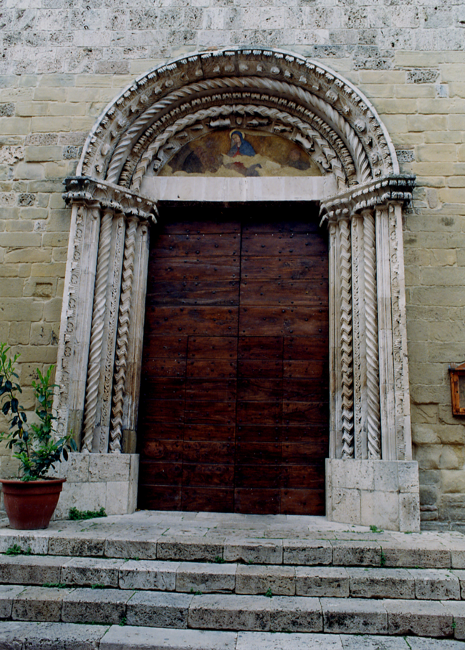 portale, opera isolata - ambito romano (prima metà sec. XIV)