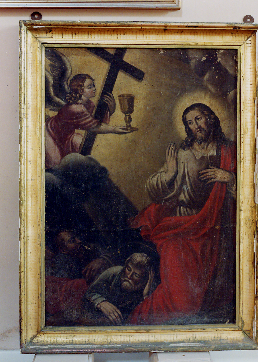 ORAZIONE DI CRISTO NELL'ORTO DI GETHSEMANI (dipinto, opera isolata) - ambito abruzzese (seconda metà sec. XVII)