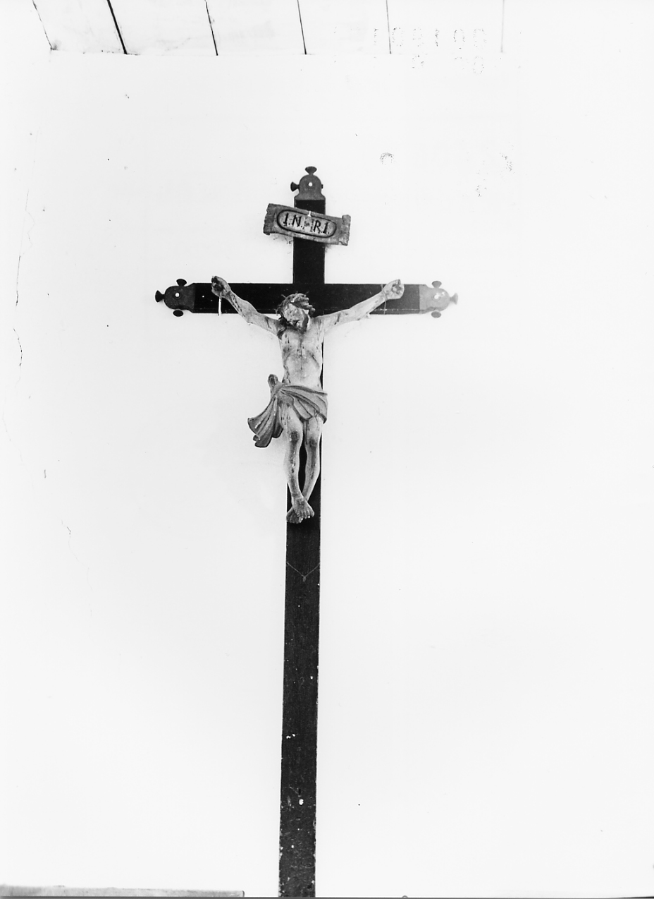 CRISTO CROCIFISSO (scultura) - ambito abruzzese (prima metà sec. XVIII)