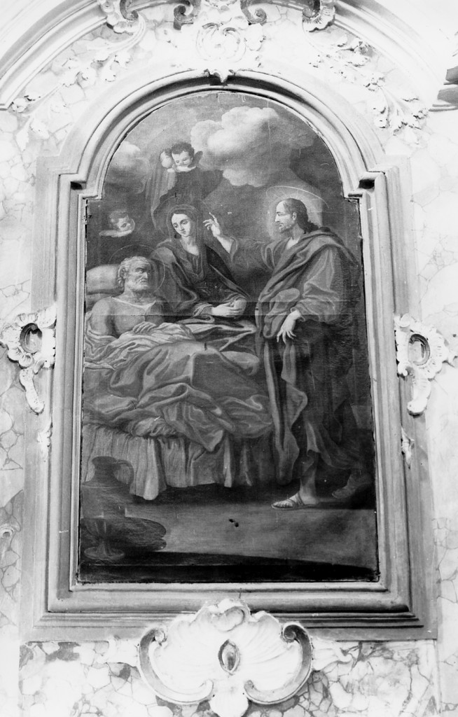 Transito di S. Giuseppe (dipinto) - ambito Italia centrale (sec. XVIII)