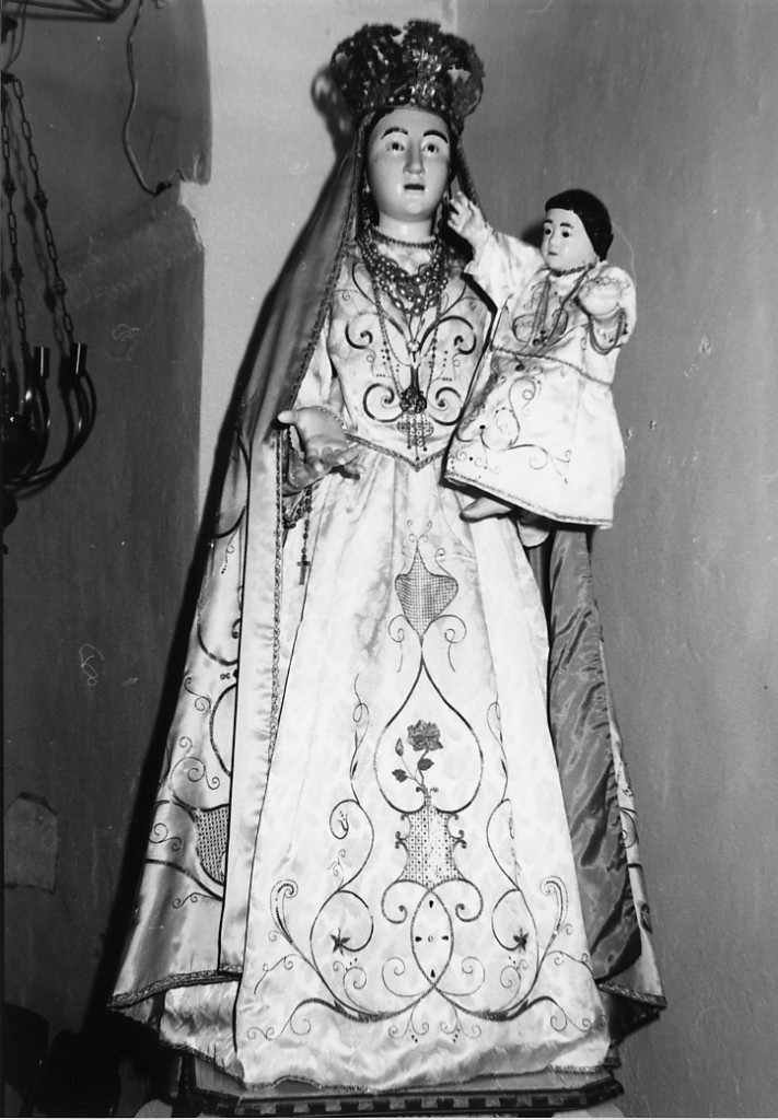 Madonna con Bambino (manichino) - ambito Italia centrale (sec. XIX)