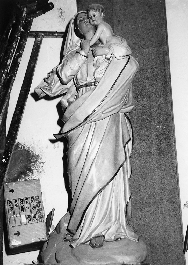 Madonna con Bambino (statua) - ambito Italia centrale (prima metà sec. XX)