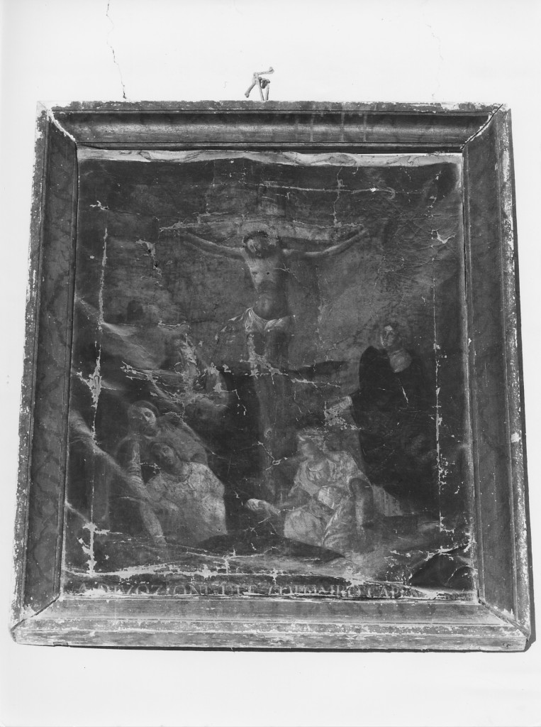 Cristo crocifisso (dipinto) - ambito dell'Italia centrale (sec. XVIII)