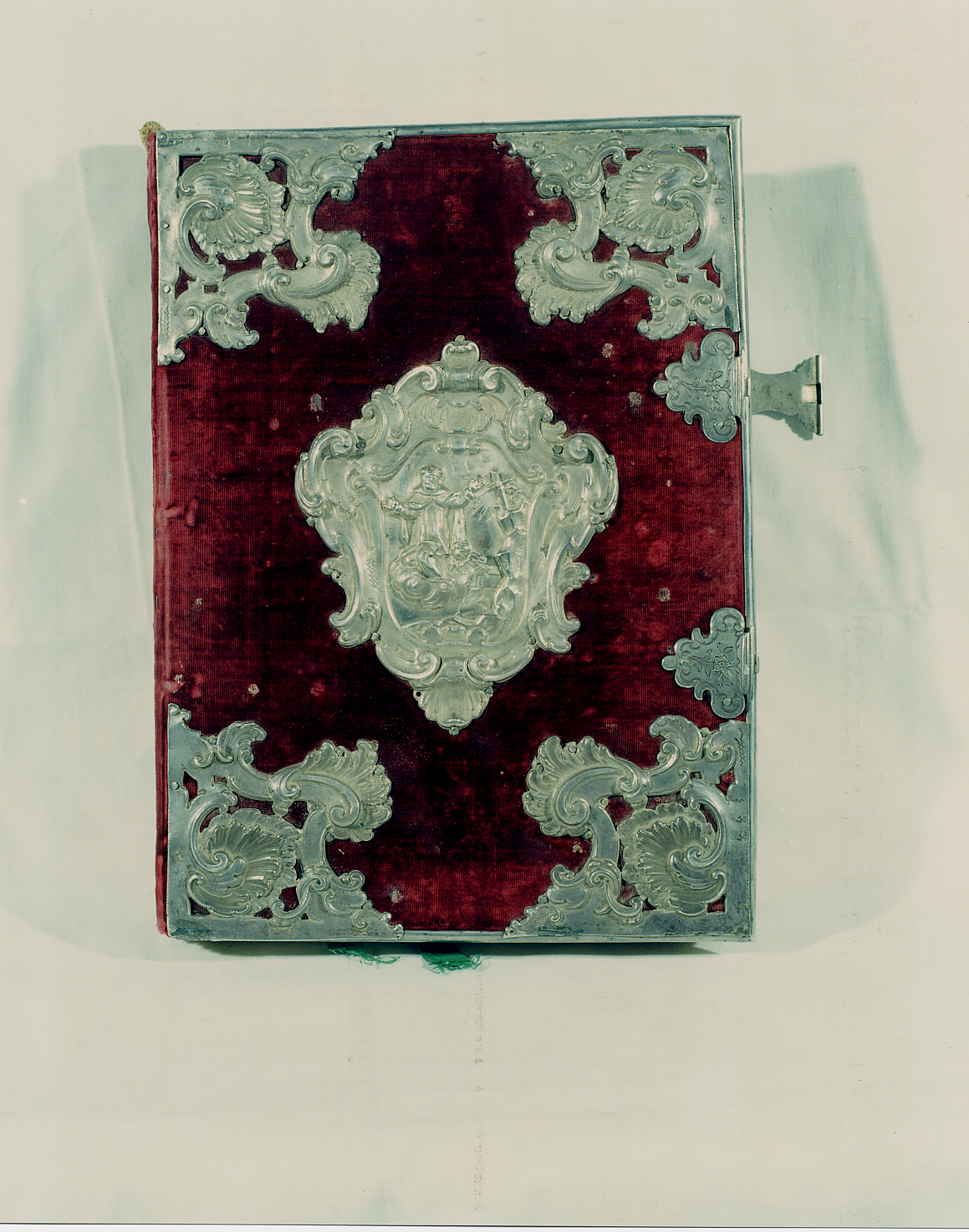 coperta di libro liturgico - ambito napoletano (sec. XVIII)