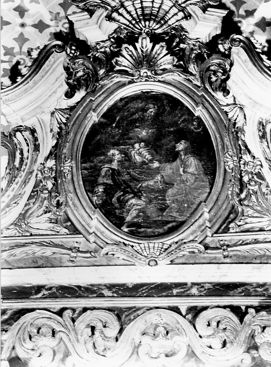 NASCITA DI MARIA VERGINE (dipinto) - ambito Italia centrale (sec. XVII)