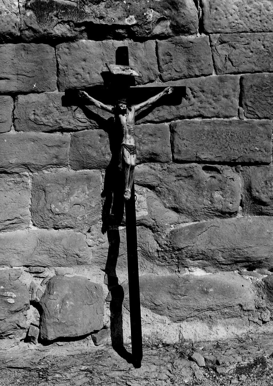 CRISTO CROCIFISSO (scultura) - ambito abruzzese (seconda metà sec. XVIII)