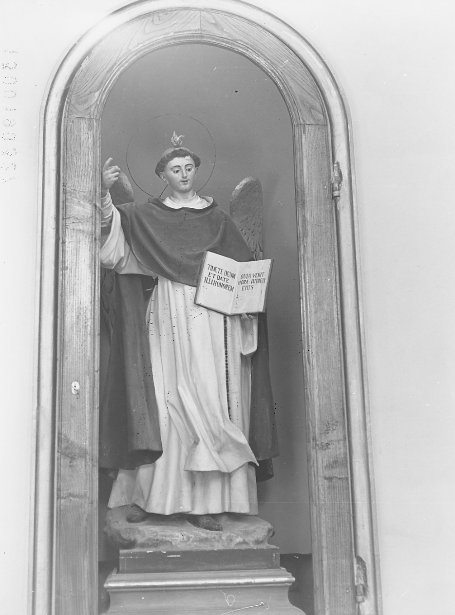 SAN VINCENZO FERRER (statua) - ambito abruzzese (prima metà sec. XX)