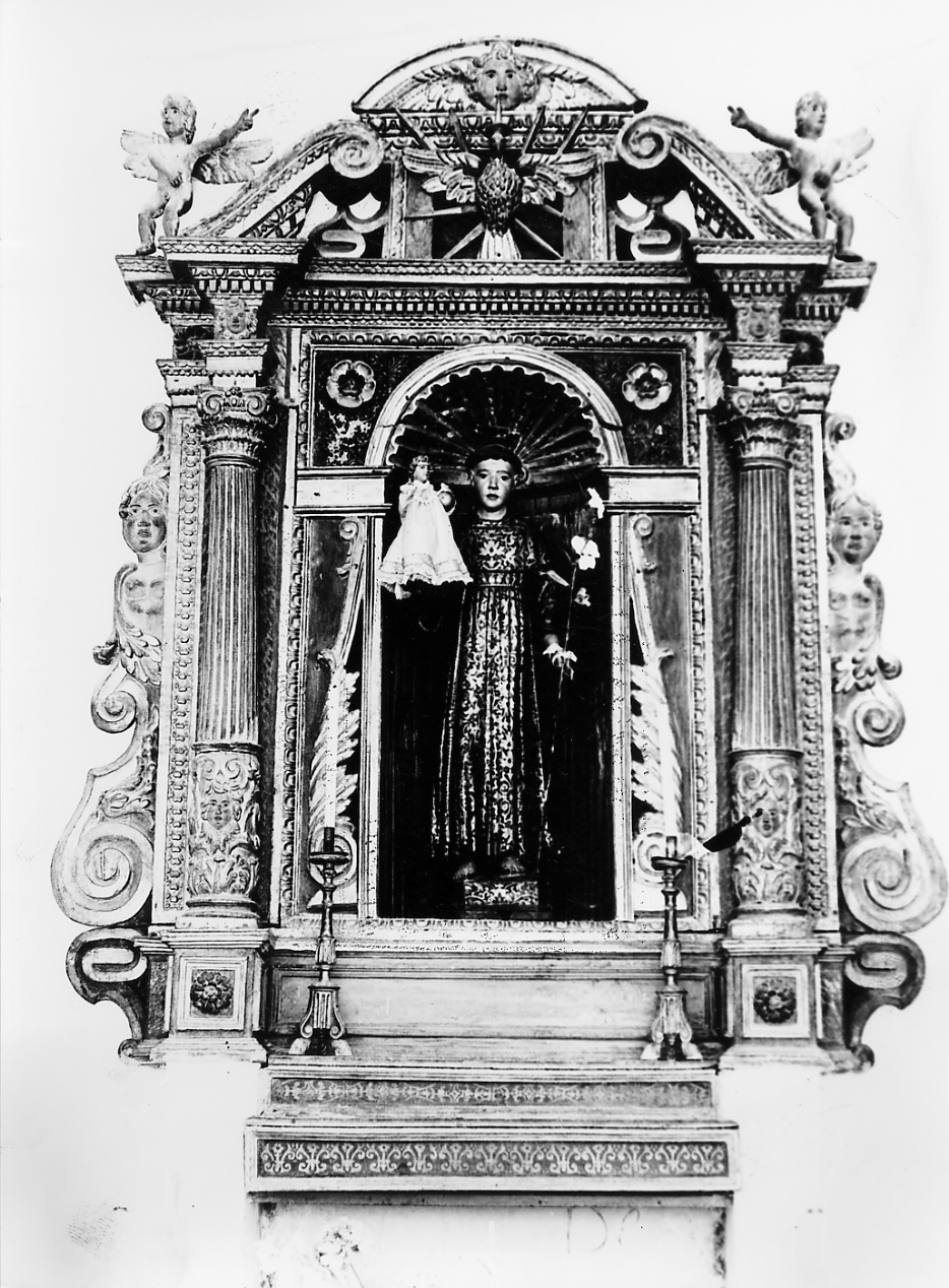 altare maggiore, opera isolata - ambito abruzzese (sec. XVII)