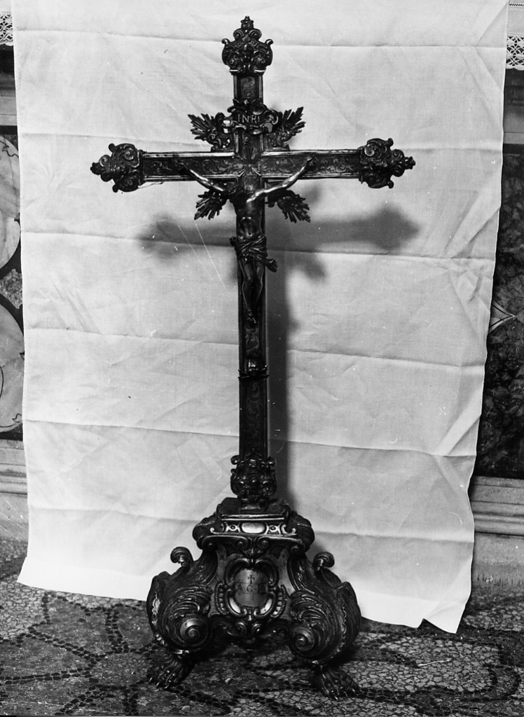 croce d'altare - bottega abruzzese (sec. XVII)
