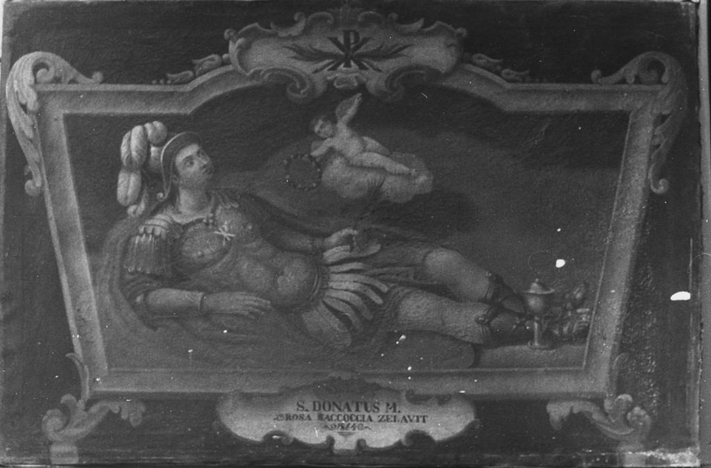 SAN DONATO (dipinto) - ambito abruzzese (sec. XIX)