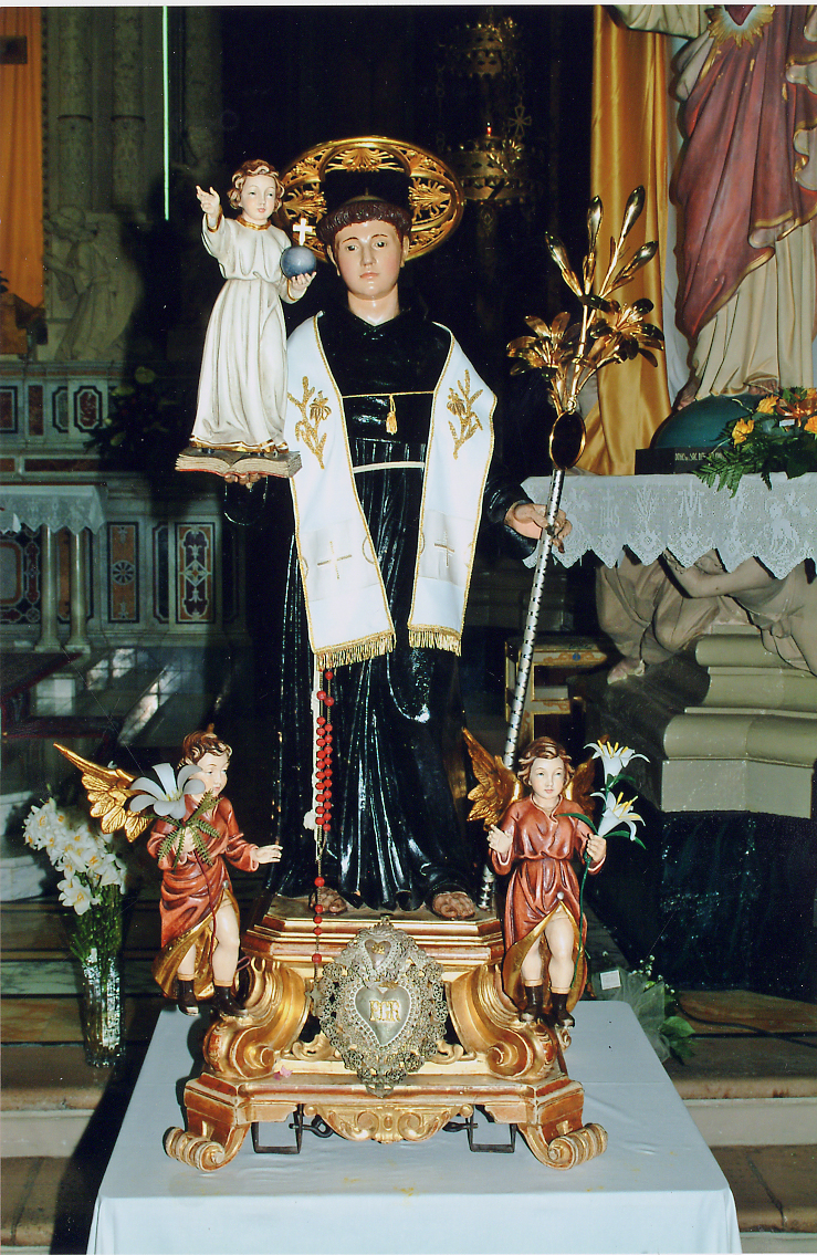 SANT'ANTONIO DA PADOVA (statua) - ambito abruzzese (sec. XVIII)