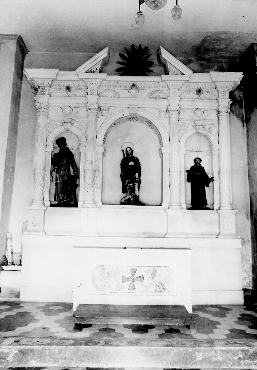 altare maggiore, opera isolata - ambito abruzzese (sec. XVI)