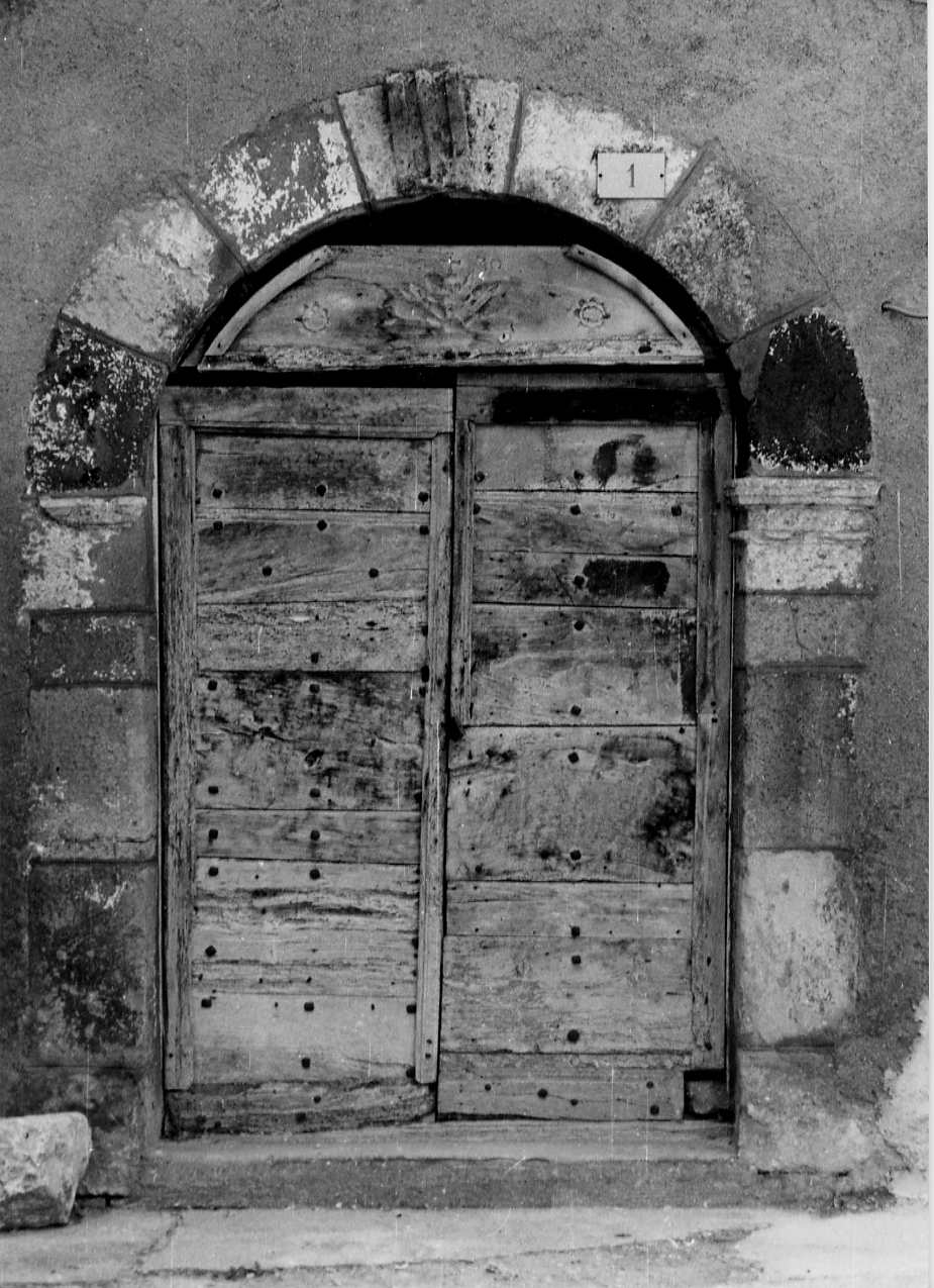 portale, elemento d'insieme - ambito abruzzese (sec. XVIII)