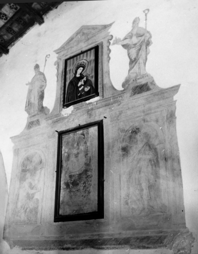 S. Liborio, S. Emidio, S. Girolamo, S. Rocco (dipinto) - ambito Italia centrale (fine/inizio secc. XVII/ XVIII)