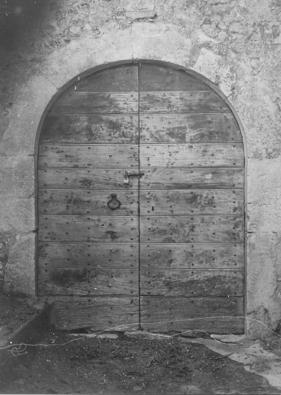 portale, opera isolata - bottega Italia centrale (sec. XVIII, sec. XX)