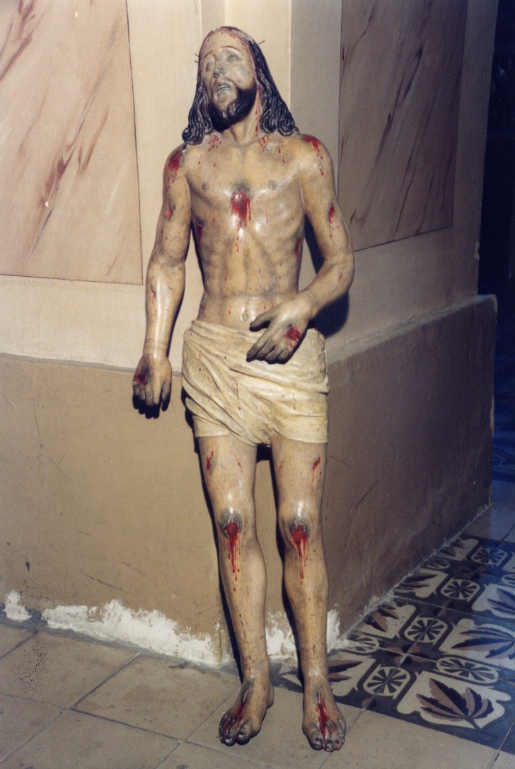 Cristo morto (statua) - ambito abruzzese (fine sec. XVI)