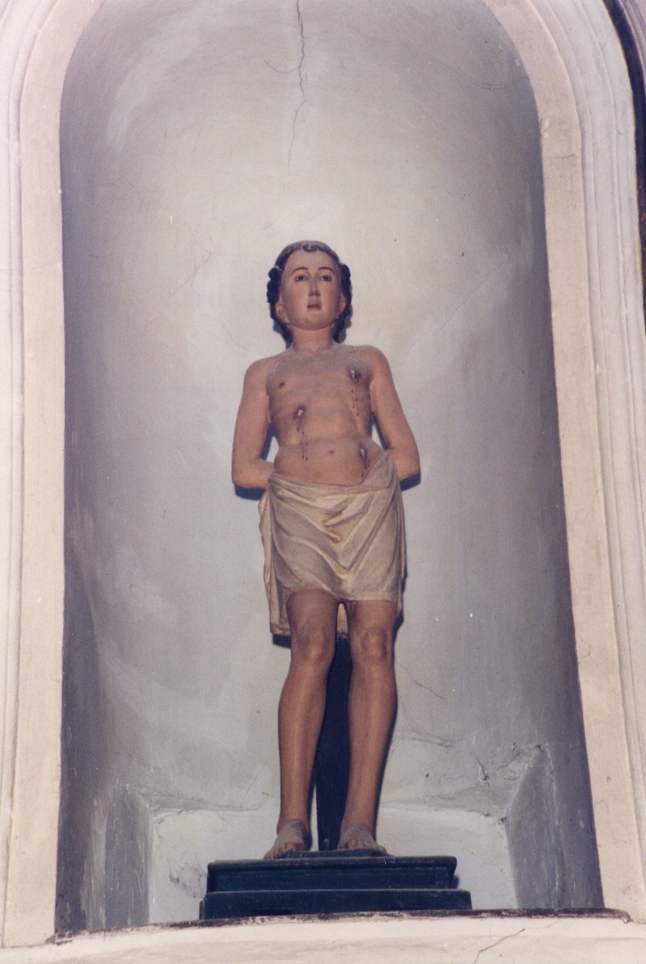 San Sebastiano (statua) - ambito abruzzese (inizio sec. XIX)