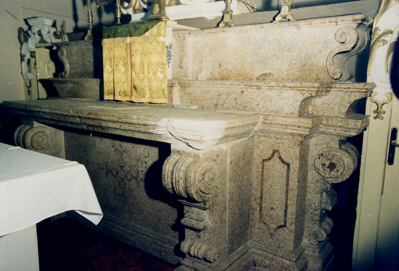 altare - ambito abruzzese (metà sec. XVIII)