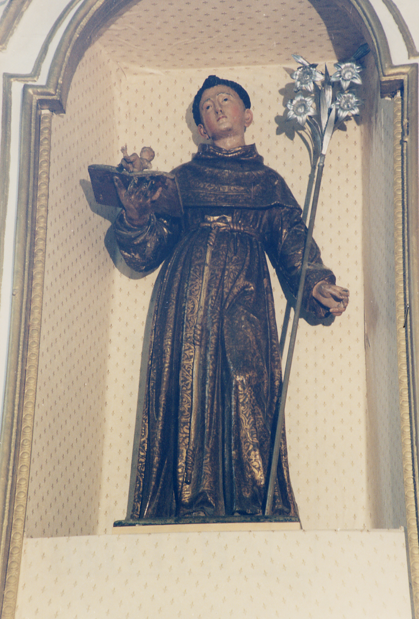 S. Antonio di Padova (statua) - ambito abruzzese (sec. XVIII)