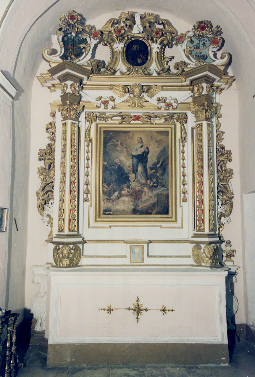 altare, complesso decorativo - ambito abruzzese (fine sec. XVIII)
