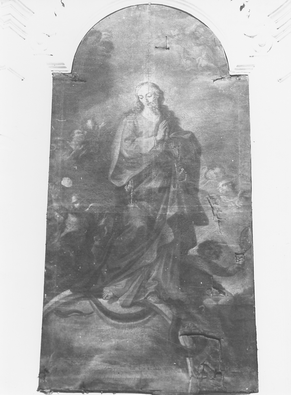 IMMACOLATA CONCEZIONE (dipinto) - ambito Italia centrale (sec. XVIII)