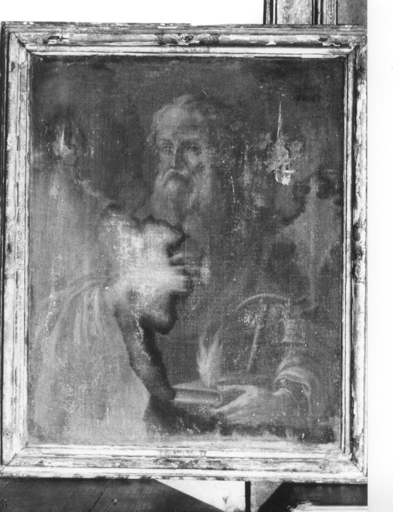 Sant'Antonio Abate (dipinto, opera isolata) - ambito abruzzese (sec. XVIII)