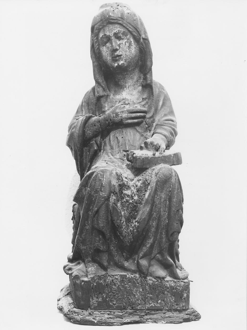 ANNUNCIAZIONE (statua) - ambito abruzzese (sec. XV)