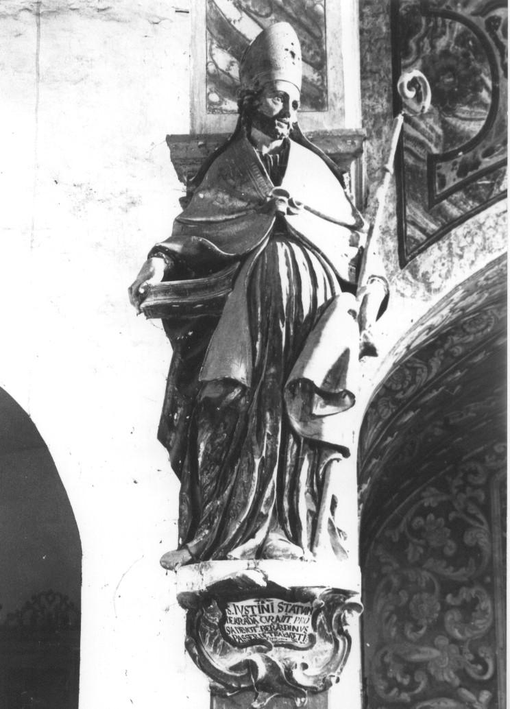 San Biagio vescovo (statua) - ambito Italia centrale (fine sec. XVIII)