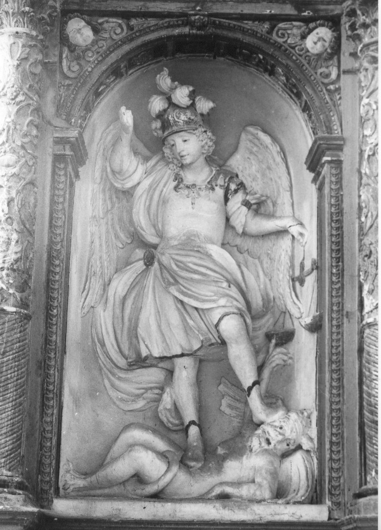 San Michele Arcangelo (rilievo) - ambito Italia centrale (sec. XVIII)