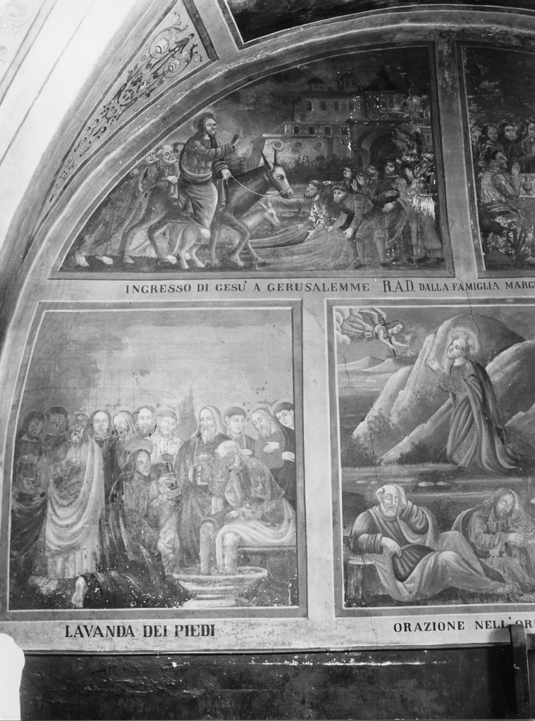 Entrata di Cristo in Gerusalemme (dipinto) - ambito Italia centrale (sec. XVI)